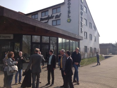 Jürgen Trittin besucht den Rosentahler Hof